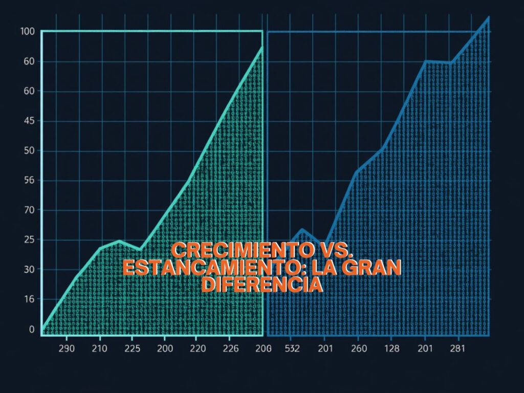 Crecimiento vs. estancamiento: La gran diferencia